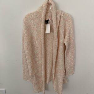 H&M Pink Knit Cardigan Sweater